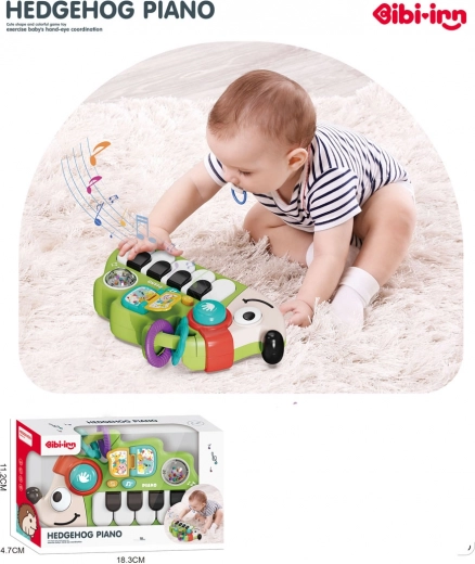 hudobné pianínko ježko pre najmenších