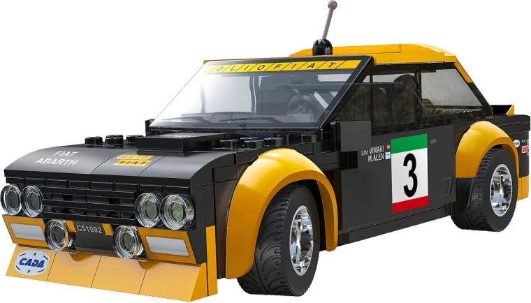 Licencovaný rallyový model Fiat Abarth