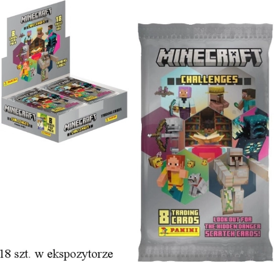 Panini Minecraft zberateľské vrecko s kartami