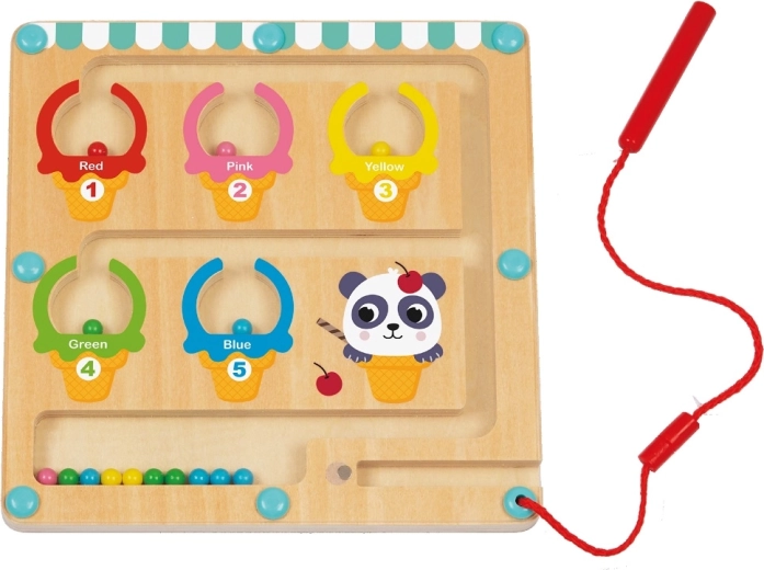 2Kids Toys Magnetická hra Natoč zmrzlinu