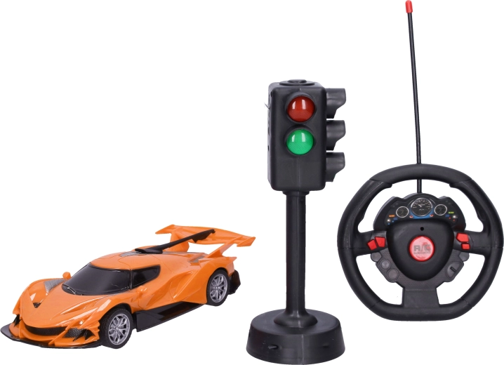 Pretekárske RC auto s realistickými efektmi