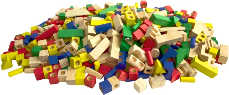 Obrovská porcia dielikov na nekonečné stavanie