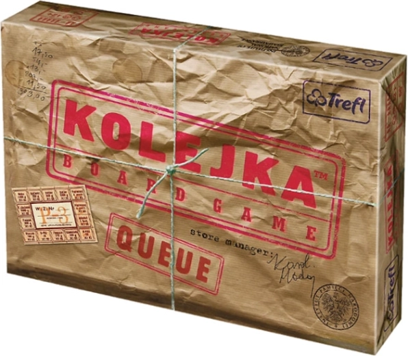 Kolejka – rodinná stolová hra z obdobia komunizmu v 80. rokoch