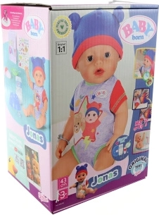 Bábika BABY born Jonas 43 cm s doplnkami