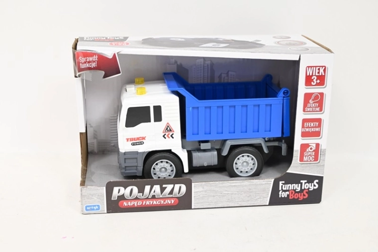 Vyklápač s trecím pohonom so svetlami a zvukmi