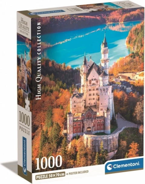 Puzzle 1000 Kusov Zámok Neuschwanstein