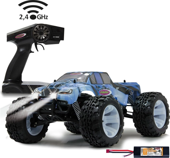 Jamara Ice Tiger elektrický RC monster truck 4WD 1:10 s LED osvetlením