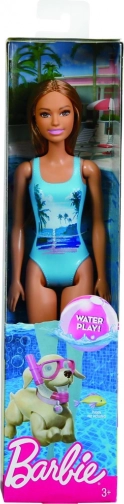 Barbie bábika v plavkách na letnú vodnú zábavu