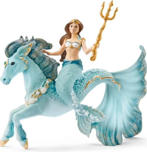 Schleich bayala morská panna Eyela na podvodnom jednorožcovi