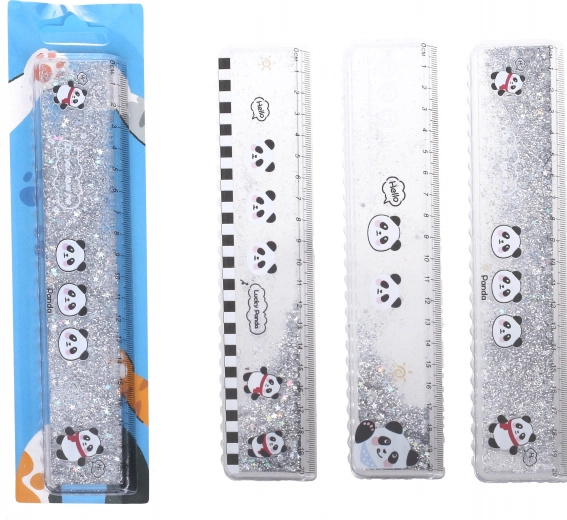 Pravítko 20 cm s motívom Panda