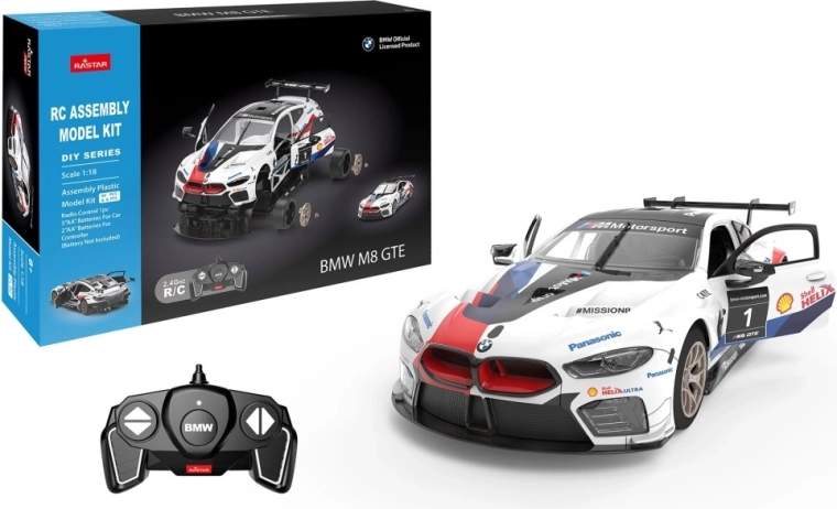 R/C stavebnica BMW M8 GTE v mierke 1:18