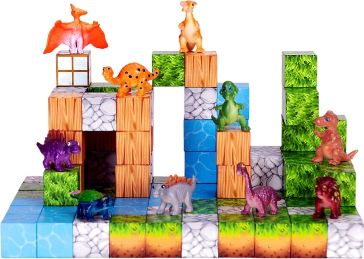 Kreatívny 3D svet prírody a dinosaurov