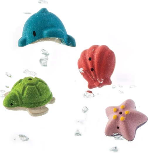 PlanToys kúpeľová sada morský život