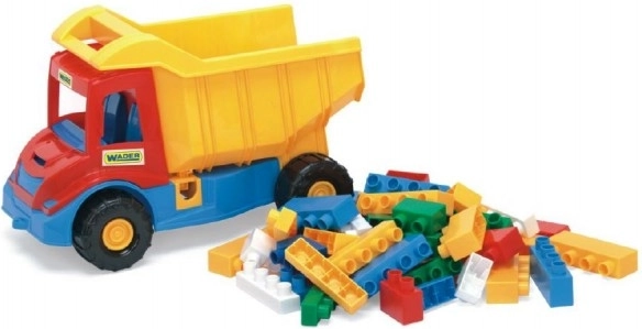 Detský sklápač s kockami Multi Truck 38 cm