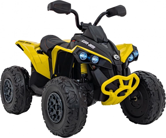 elektrická detská štvorkolka maverick atv žltá 24v