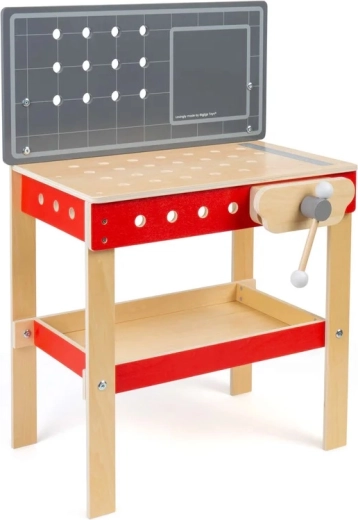 Vstavaný zverák a praktické ukladanie