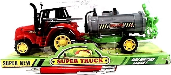 Traktor s poľnohospodárskym strojom