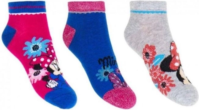Ponožky Minnie – 3 ks