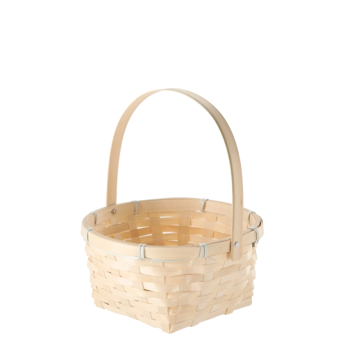 Ľahký, ale pevný košík v pastelových farbách