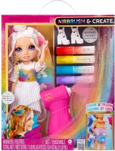 Rainbow High airbrush bábika s umývateľnými fixkami
