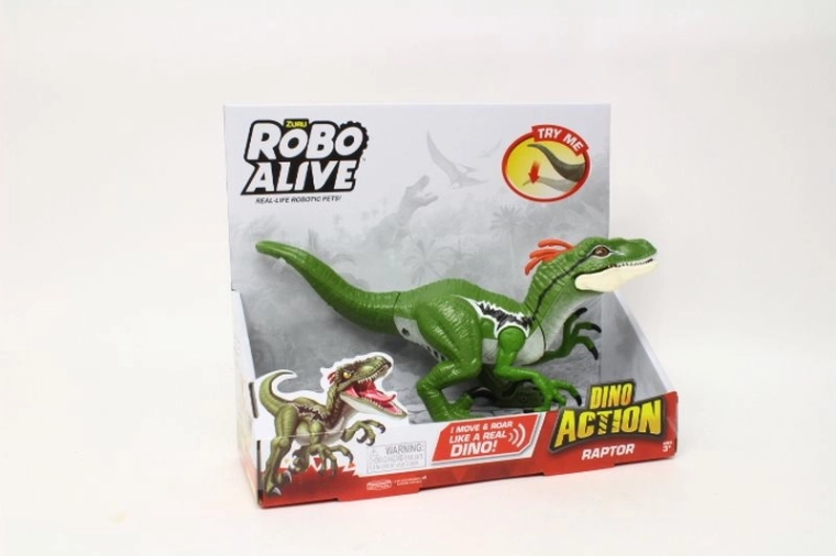 ZURU Robo Alive dinosaurus raptor so zvukom