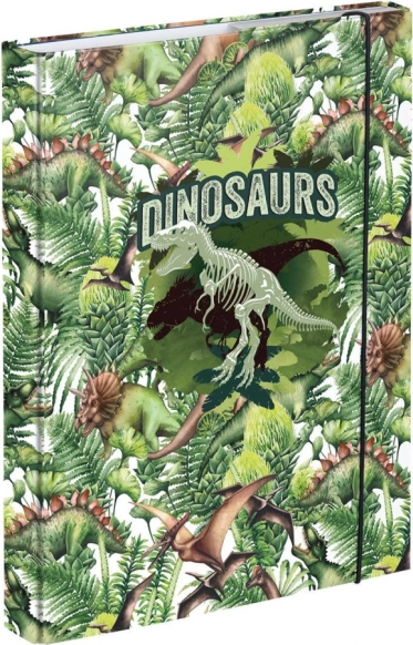 BAAGL Dosky na školské zošity A5 Dinosaur