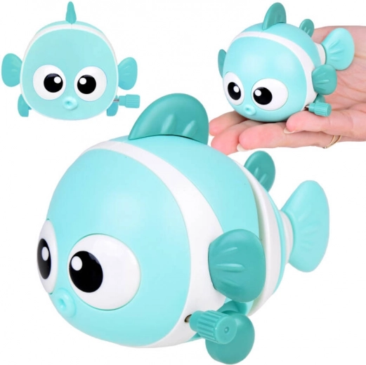 Farebná natahovacia hračka Rybka Klaun