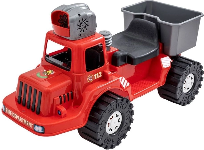 Detské hasičské odrážadlo s bublifukom BAYO 70 cm