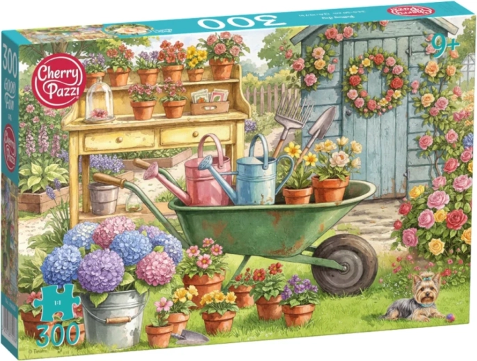 Cherry Pazzi puzzle Rozkvitnutá záhradka 300 dielikov