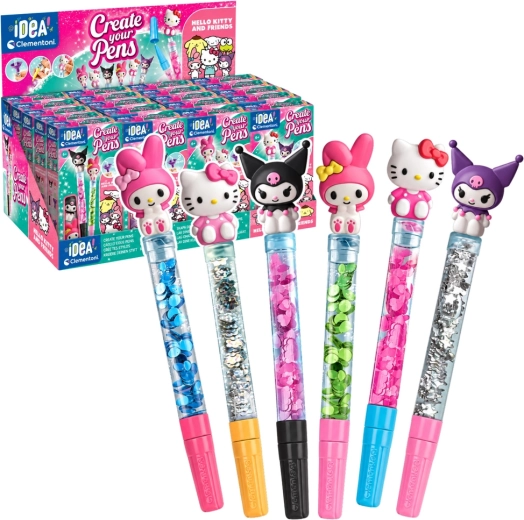 Kreatívna súprava mini továrne na perá Hello Kitty a priatelia