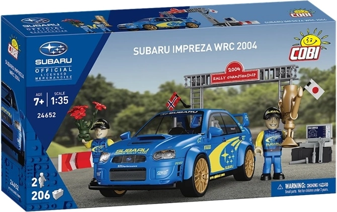 COBI Subaru Impreza WRC 2004 stavebnica (206 dielikov)