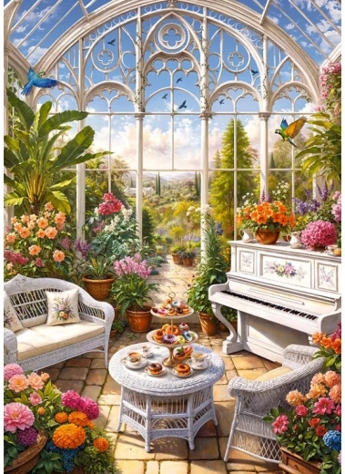 Cherry Pazzi puzzle Oranžéria snov 1000 dielikov