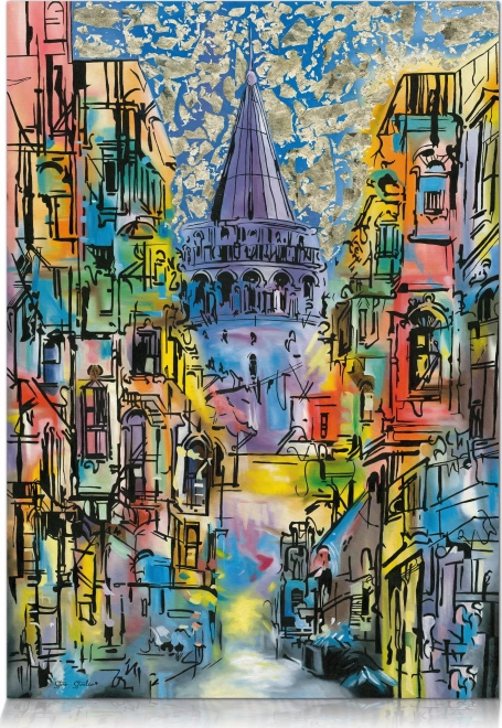 Kovové puzzle Galatská veža 1000 dielikov