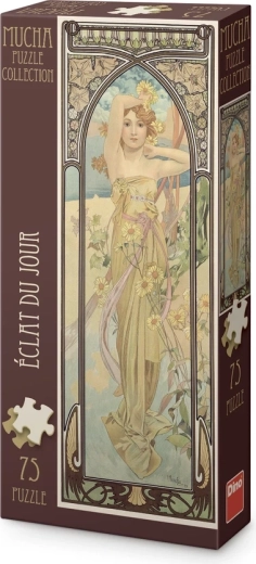 Dino panoramatické puzzle Alfons Mucha – Žiara dňa (75 dielikov)