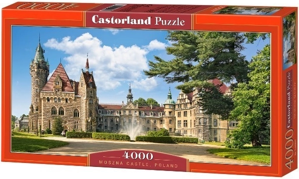 Puzzle Zámok Moszna Poľsko 4000 dielikov
