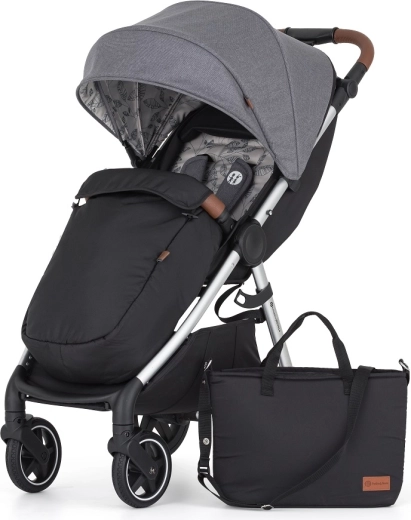 Petite&Mars športový kočík Royal3 silver ultimate grey