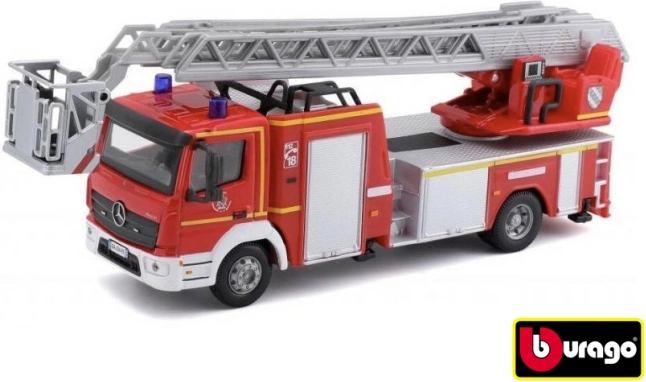 Bburago hasičské vozidlo MERCEDES‑BENZ Atego 1:50