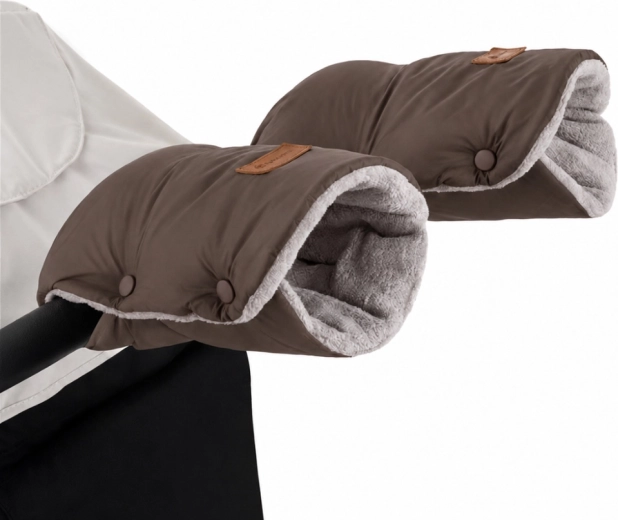 Petite&Mars rukávnik na kočík Jasie dark walnut