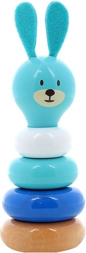 Vilac Drevená nasadzovacia veža Králik Raoul