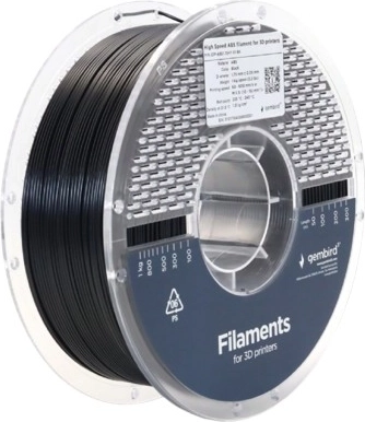 ABS filament High Speed 1,75 mm čierny 1 kg