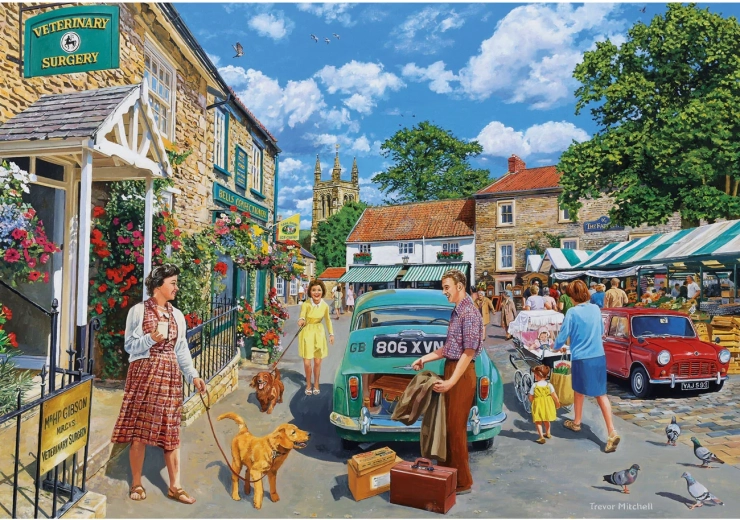 GIBSONS puzzle Veterinár na telefóne XL 250 dielikov