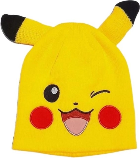 Detská čiapka Pokémon žltá