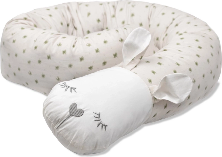 Vinter & Bloom Meadow dojčiaci vankúš a mantinel Soft Sand