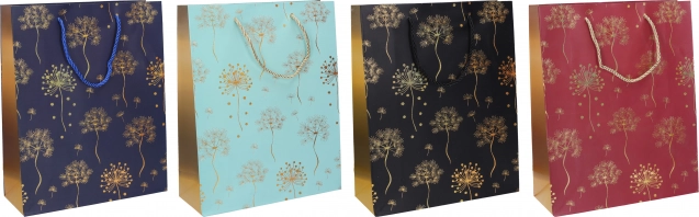 Darčeková taška L 31,5 × 40 × 12 cm, mix farieb