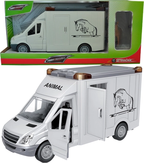 Transport koní na zotrvačník