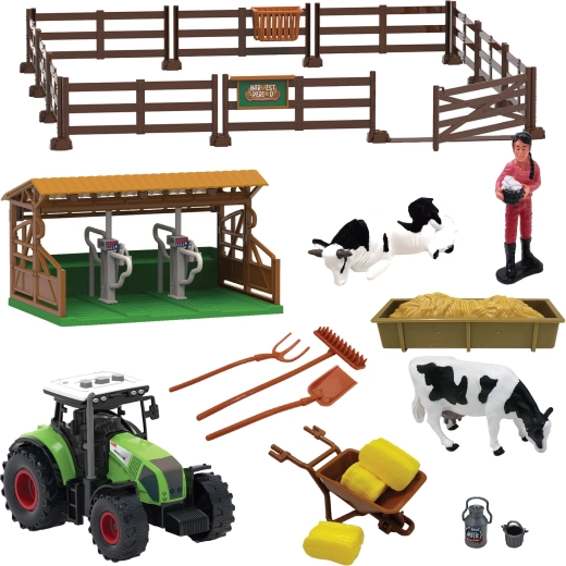 Herný set farma so svetlami a zvukmi, 43 ks