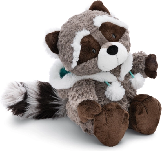 Nici plyšový mýval Lenno 25 cm – udržateľná maznacia hračka