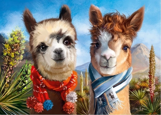 Puzzle CHERRY PAZZI Priatelia navždy 1000 dielikov