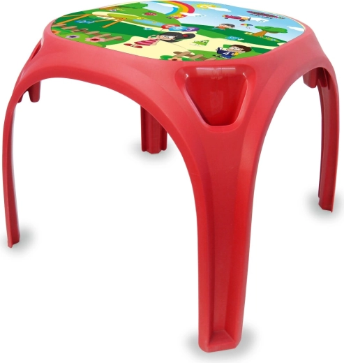 Detský stolík Jamara Fun s číslami XL červený