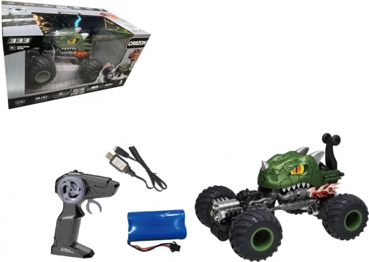 RC kaskadérske auto zelené 1:16